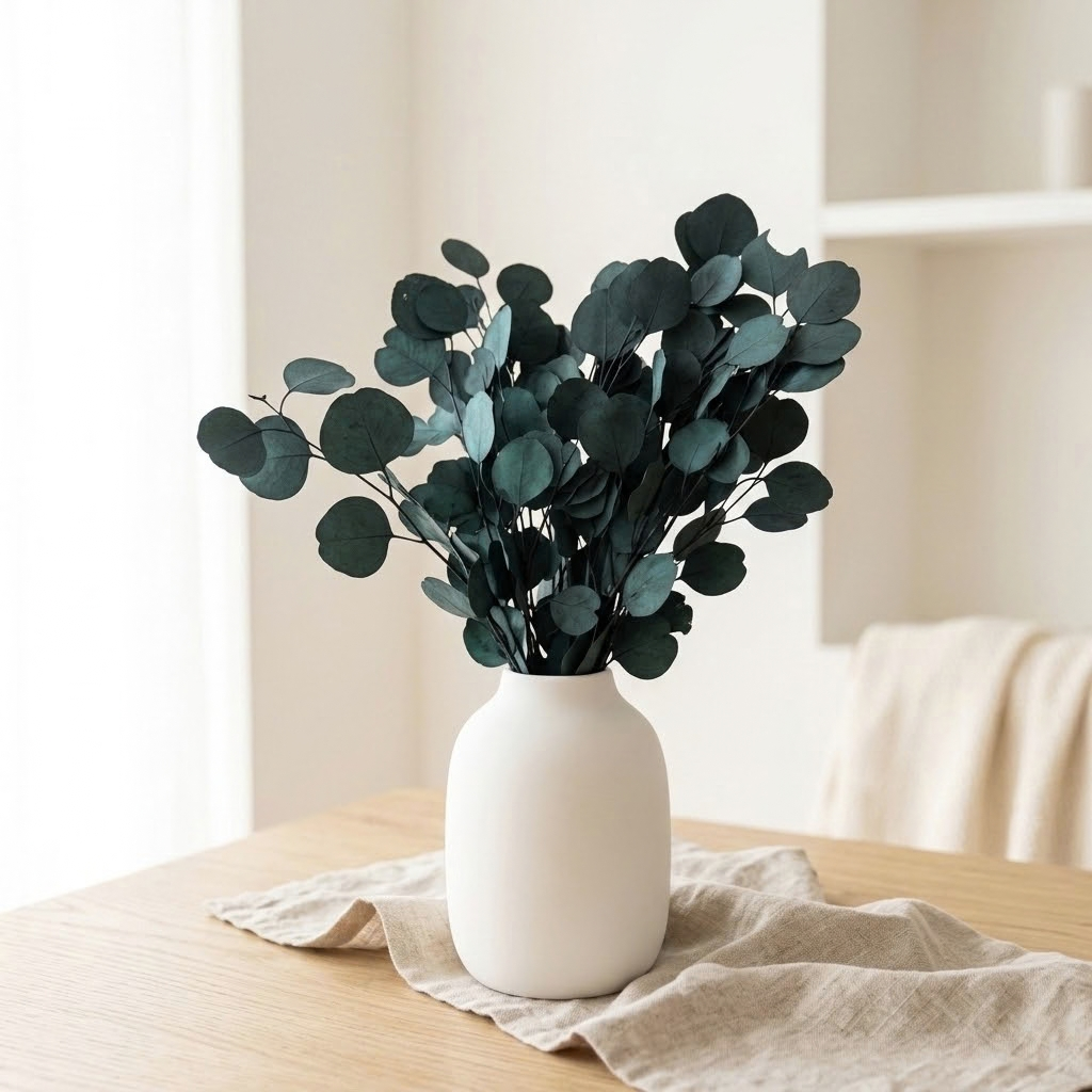 Stabilizovaný eukalyptus Populus v zelenomodrém odstínu, svazek 100 g